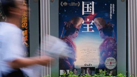 A movie about the Kabuki theater is a surprise hit in soul-searching Japan