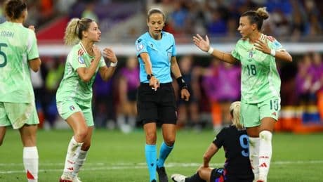 Italy complain about England penalty after Euro 2025 heartbreak