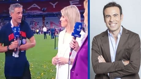La defensa a ultranza de Felipe del Campo a Susana Guasch: &quot;Sus 20 años en TV tienen más mérito que las Champions de Luis Enrique&quot;