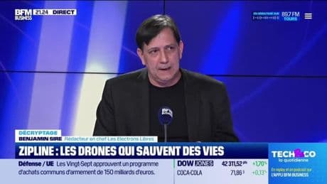 Benjamin Sire (Les Électrons Libres) : Zipline, les drones qui sauvent des vies - 27/05
