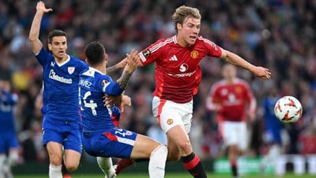 El United hace un siete al Athletic