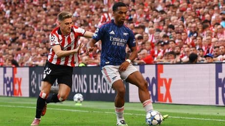 Athletic - Arsenal, en directo Champions League: resultado, goleadores y estadísticas en vivo