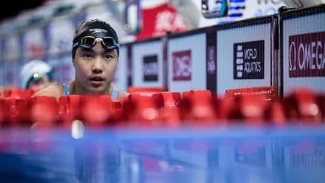 Schwimm-WM: Zwölfjährige Chinesin Yu Zidi verpasst knapp historische Medaille