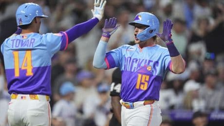 Rockies savor 3-2 win over AL East-leading Yankees in a season that's gone historically sour