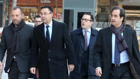 Rosell y Bartomeu declararán en septiembre por el 'Caso Negreira'