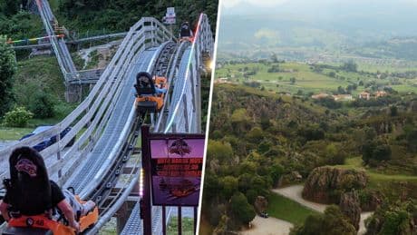 Cantabria quiere más visitantes en el parque de Cabárceno. Así que creará un gran tobogán alpino para viajar a 40 km/h