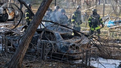 Russian drones kill 2 and injure 17 in Odesa as Ukraine destroys helicopters in Crimea