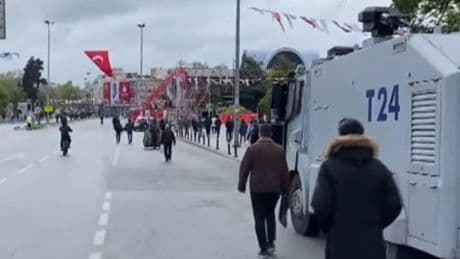 İstanbul'da 1 Mayıs! İşe gidenler yolda kaldı