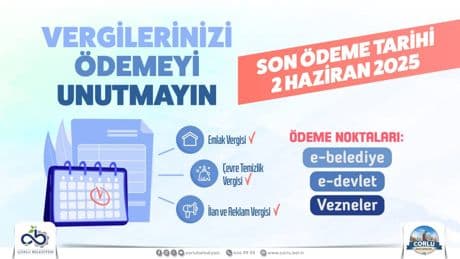 Vergi ödemelerinde son gün 2 Haziran 2025
