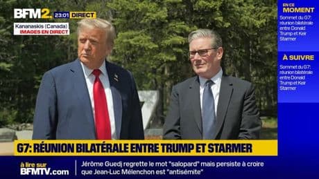 Donald Trump et Keir Starmer annoncent la signature d'un accord commercial