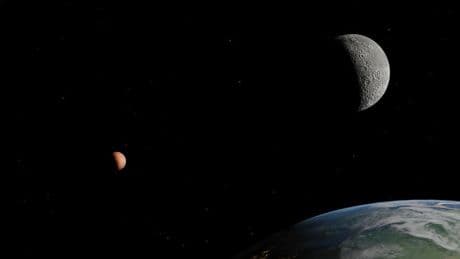 How To See Monday’s Rare Moon-Mars Conjunction — Then ‘Shooting Stars’
