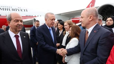 Cumhurbaşkanı Erdoğan'ın KKTC ziyareti: Rum yönetimi endişeli
