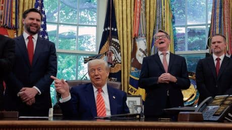 How Trump sent No 10 into disarray with reporters sent to the wrong factory