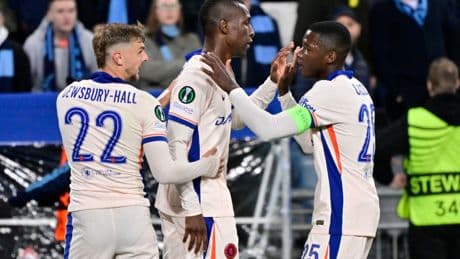 Chelsea cruise to win at Djurgarden to put one foot in Conference League final
