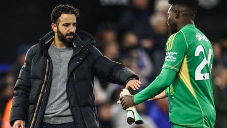 Ruben Amorim told Andre Onana is a 'top keeper' as explanation offered for struggles