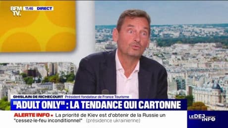 Lieux "sans enfants": "Ça fait des dizaines d'années que ça existe", rappelle Ghislain de Richecourt (France Tourisme)