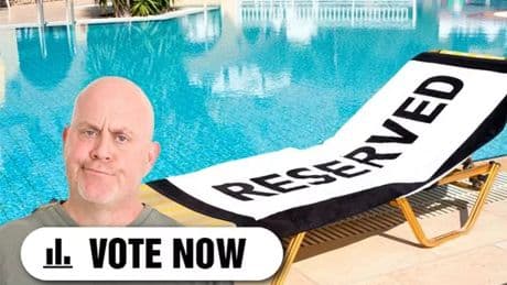 Do you use a towel to reserve a sun lounger? Take our poll and have your say