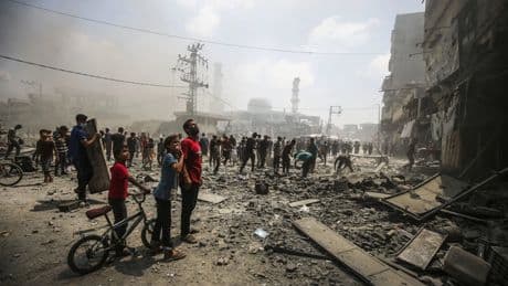 Krieg in Nahost: Israel beschießt Außenbezirke von Gaza-Stadt