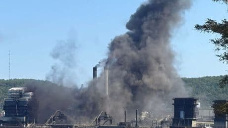 One worker killed with dozens injured and trapped after explosion at steel plant