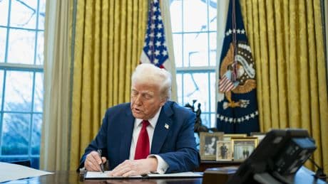 Caos judicial en la guerra arancelaria de Trump