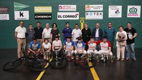 Amiano y Sotil sorprenden y se llevan el torneo Biharko Izarrak de Mallabia