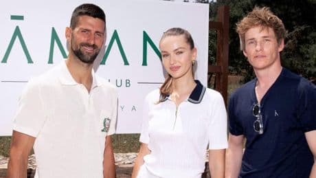 Ünlü tenisçi Novak Djokovic Bodrum'a geldi