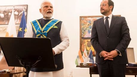 India and Cyprus to step up defense, maritime and cybersecurity cooperation, Indian PM says