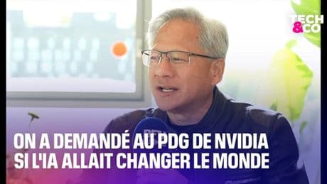 On a demandé au PDG de Nvidia si l'IA allait changer le monde