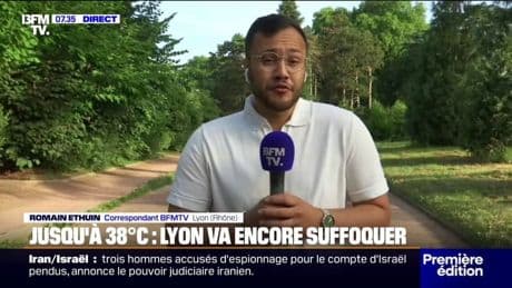 Jusqu'à 39°C: une chaleur écrasante attendue à Lyon ce mercredi