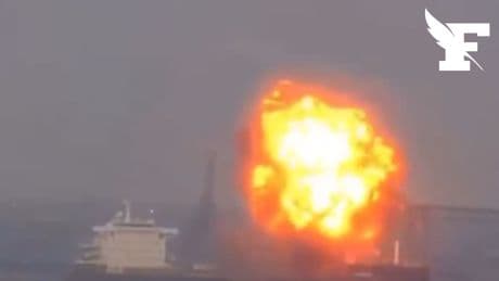 «Mayday, mayday !» : aux États-Unis, l’impressionnante explosion d’un cargo à Baltimore