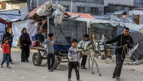 Lage im Überblick: Gaza: Hilfe vor Ort noch nicht verteilt - Gespräche stocken
