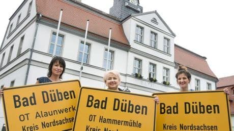 Ortsschilderklau: Leihservice gegen Schilderklau - gute Erfahrung in Bad Düben