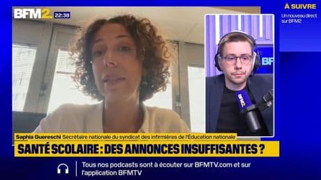 Assises de la santé scolaire: des annonces insuffisantes pour Saphia Guereschi