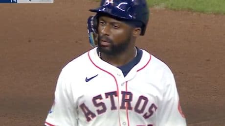 Yankees-Astros game stopped in ninth inning with bizarre Taylor Trammell bat delay