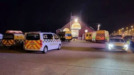 Major search as person swept into Blackpool sea and rescuers thrown overboard