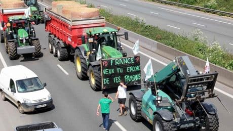 Frankreich: Bauern wollen Verkehrsachsen in Paris lahmlegen
