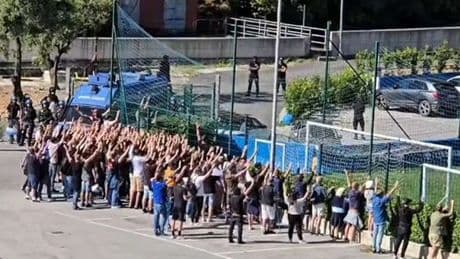 Sampdoria, tensione a Bogliasco: cori e minacce dei tifosi dopo la retrocessione in Serie C