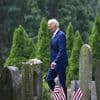 Biden is gestart met kankerbehandeling en zegt dat 'de prognose goed is'