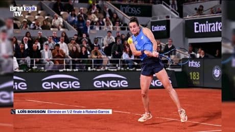 "Un match vraiment compliqué, mais les deux semaines restent positives": Loïs Boisson réagit à sa défaite face à Coco Gauff