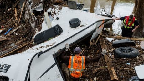 Trump Looks to Avoid Casting Blame in Texas Flood as Democrats Question Cuts
