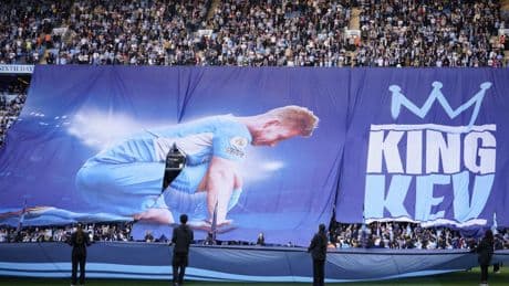 Les adieux de Kevin De Bruyne à Manchester City