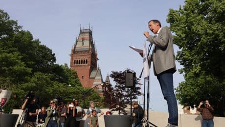Trump administration moves to cut $100 million in federal contracts for Harvard