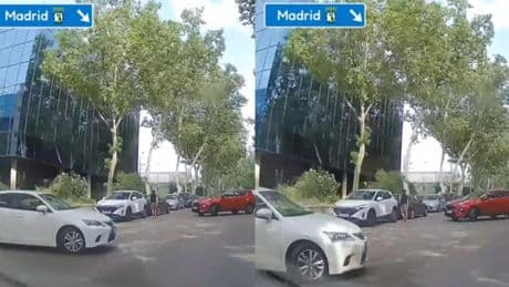 Un conductor se queja de que un coche casi le choca al cruzarse sin prioridad en una calle de Madrid, pero acaba recibiendo él las críticas: “Ya se ve claramente la intención; aunque tuvieras prioridad, ¿no salía más a cuenta frenar?”