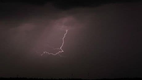 Unwetter in Bayern: Einsätze und Stromausfälle nach Gewittern über Franken