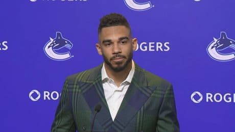 Vancouver Canuck Evander Kane says he is ‘humbled’ and ready to be a leader