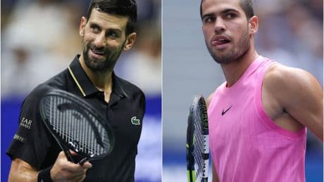 Novak Djokovic v Carlos Alcaraz start time: When is US Open semi-final?