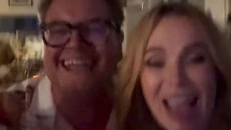 Euro 2025: Amanda Holden and Alan Carr lead boozy celebrations after England's penalty delight