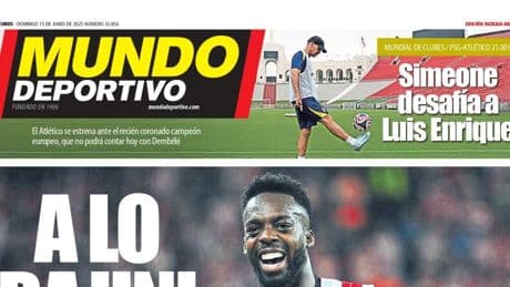 Portada MD Bizkaia-Araba de hoy domingo