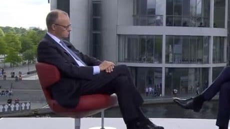 Im Interview - Kanzler Merz stellt sich klar hinter Spahn