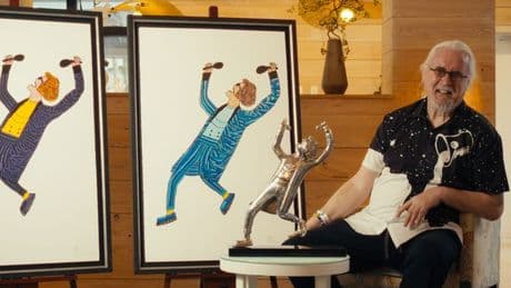 Billy Connolly reflects on his youth as icon releases new 'windswept and interesting' art